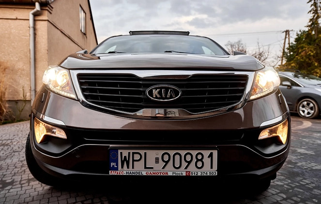 Kia Sportage cena 45900 przebieg: 218000, rok produkcji 2010 z Ełk małe 326